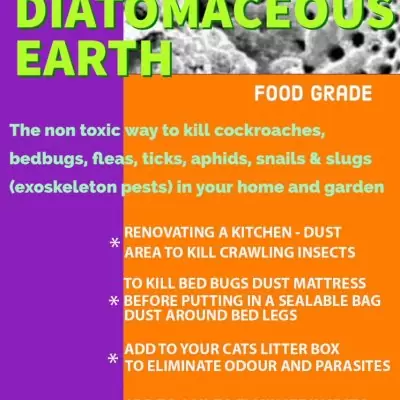 HK$ 198.00 DIATOMACEOUS EARTH the non toxic way to kill crawling insects Sham Shui Po