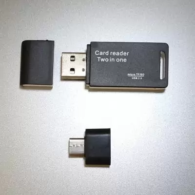 HK$ 15.00 SD & TF Card Reader With USB-C Adapter Yuen Long