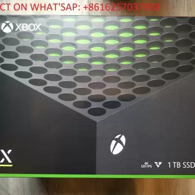 US$ 500.00 Microsoft xbox series x 1tb game console black central and western
