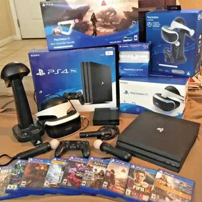 US$ 150.00 For sale sony ps4 pro 1tb console with vr $150usd kowloon city