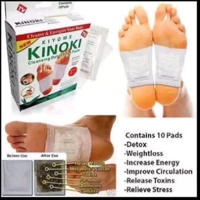 Kinoki Cleansing Detox Foot Pads on